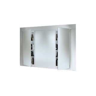 Broan Nutone Specialty Illusion Single Recessed Cabinet in White Baked