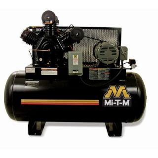 Mi T M 15 HP Electric Two Stage Stationary Air Compressor   AM2 HE15
