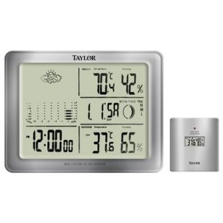 Taylor Deluxe Wireless Weather 14 Forecaster