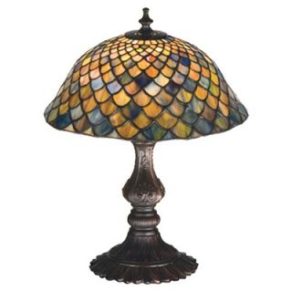 Meyda Tiffany 15 H Tiffany Nouveau Fishscale Accent Lamp