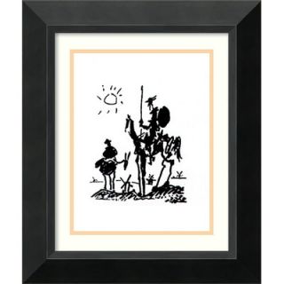  Quixote by Pablo Picasso, Framed Print Art   21.62 x 18.37
