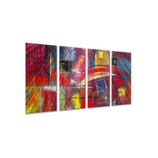  Color Blocks by Ruth Palmer, Abstract Wall Art   23.5 x 48