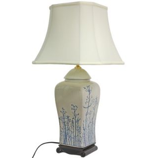 Oriental Furniture 26 Inch Vase Lamp   LMP JCO X5825