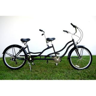 Greenline Bicycles 26 Seven Speed Independent Pedaling Tandem Beach