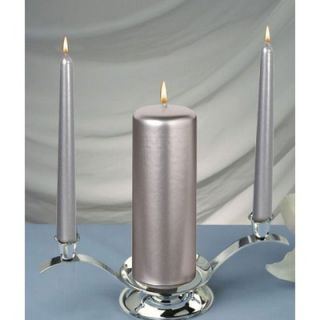 Light In the Dark Elegant Unity Pillar Candles (Set of 3)   LITD S
