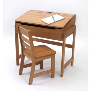 Lipper International 26 W Art Desk and Chair