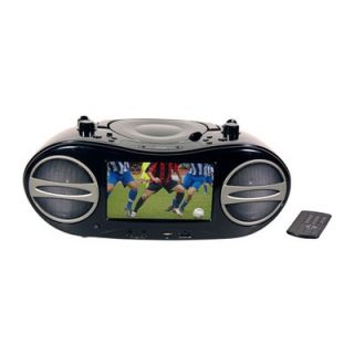 Hamilton Sound Vision Portable Video Boombox Movie & Music System
