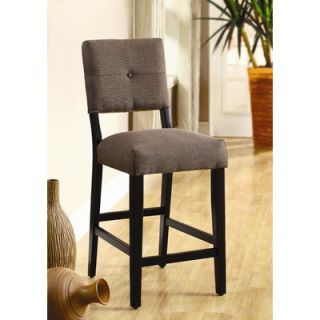 Hokku Designs Grant Upholstered Counter Height Dining Chair in Brown