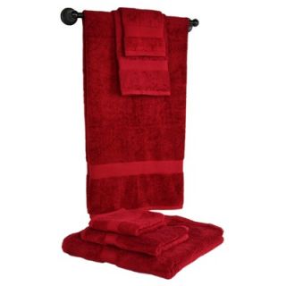 Calcot Ltd. 100% Supima Cotton 6 Piece Towel Set in Pomegranate