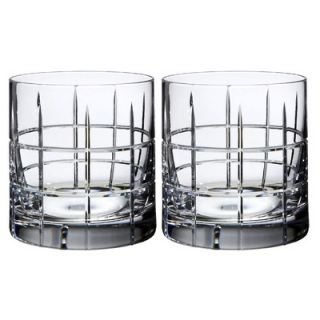 Orrefors Street Double Old Fashioned Glass (Set of 2)