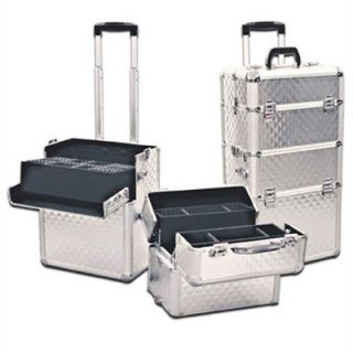 TZ Case Deep Well Beauty Case with Top & Bottom Trays and Movable