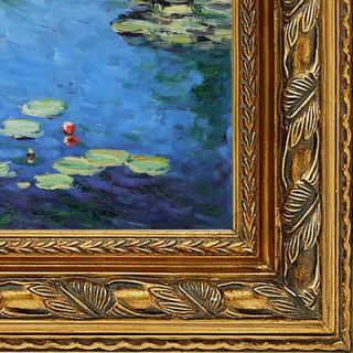  Home Water Lilies Canvas Art by Claude Monet Impressionism   35 X 31