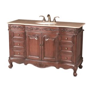 Xylem Carlton 38 Bathroom Vanity Cabinet in Antique Maple