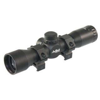 Aim Sports 4X32 Compact Mil Dot Scope with Rings