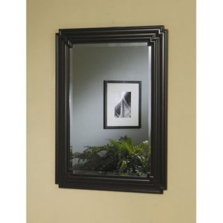 Wildon Home ® Shoreline 36 Mirror in Black