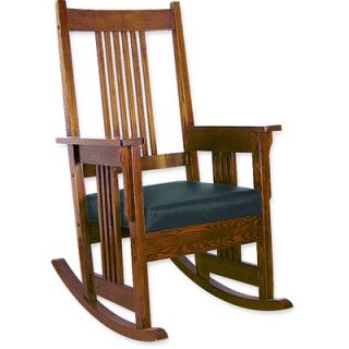 Oriental Furniture Mission Oak Rocking Chair   WB 9020