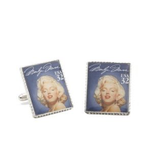 Penny Black 40 Marilyn Monroe Stamp Cufflinks   PB MM SL