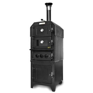 EcoQue Wood fired Pizza Oven Smoker with Optional Cover   ECO 71008