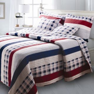 Greenland Home Fashions Nautical Quilt Bedding Collection  