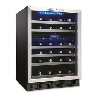 Danby Silhouette 51 Bottle Freestanding Dual Zone Wine Cooler