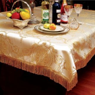 Violet Linen Prestige Damask Design 60 X 140 Tablecloth   Prestige