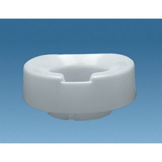 Ableware Tall Ette Contoured 4 Elevated Toilet Seat   72585100