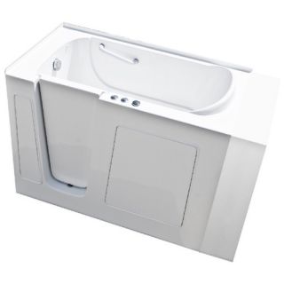 American Standard Gelcoat 28 x 48 Walk In Soaker Bath Tub in White