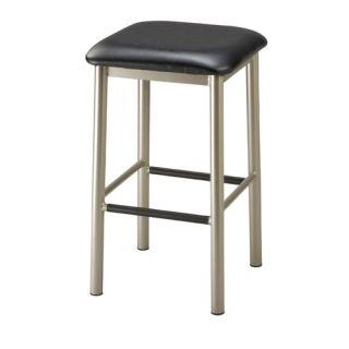 Steel Square 30 Backless Barstool