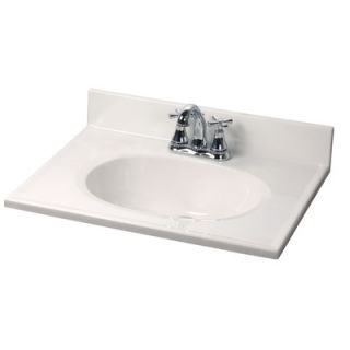CraneFaucet 61 x 22 Recessed Oval Bowl Marble