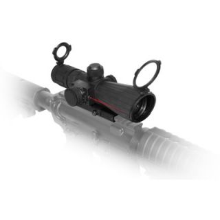NcSTAR 3 9x42 mm Mil Dot Rubber Compact Scope in Matte Black