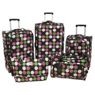 Multi Dots 360 Quattro 5 Piece Luggage Set