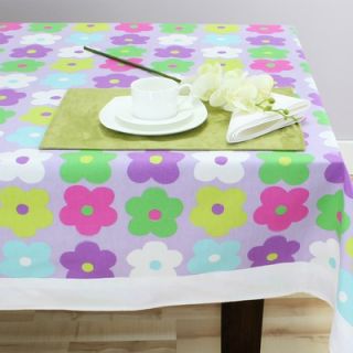 Couleur Nature Lavender Purple Green Tablecloth   21 68