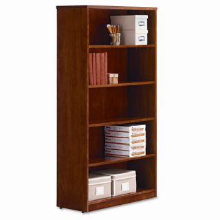 Verona Veneer Series Bookcase, 5 Shelves, 36w x 14d x 66h, Cherry