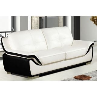 Chintaly Decator Bonded Leather Sofa   DECATOR SFA