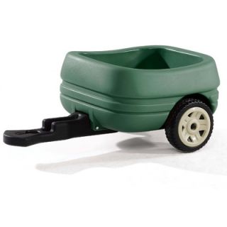 Step2 Tag Along Trailer Plus in Willow Green