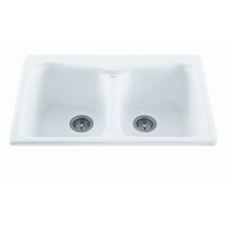 Reliance Whirlpools Colonial Double Bowl Kitchen Sink