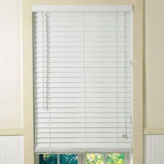 Radiance 2 Plantation Faux Wood Blinds in White