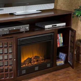 Wildon Home ® Bismark 48 TV Stand with Electric Fireplace