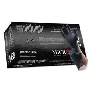 Microflex Medical Corporation Black 9.6 MidKnight™ 4.7 mil Nitrile