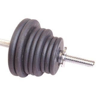 Cap Barbell 100 lbs Weight Set with Threaded Bar