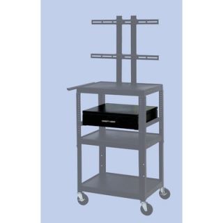VTI TV Cart with Storage Cabinet for up to 32 Flat Panel TVs