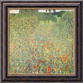  di Papaveri) by Gustav Klimt, Framed Canvas Art   19.97 x 19.97