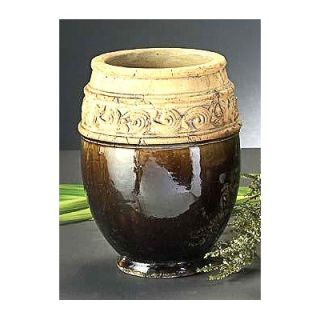 Howard Elliott Moss Green Glaze Ceramic Vases