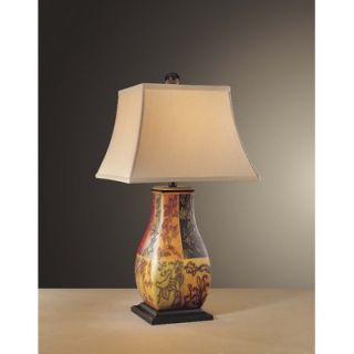 Minka Ambience Table Lamp in Distressed Pastel Watercolor