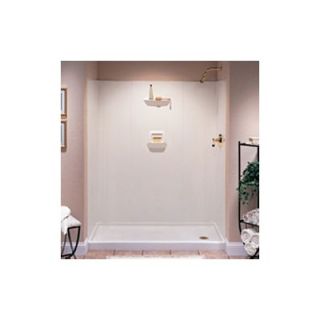 Swanstone Everyday Essentials High Gloss Three Panel Shower Wall