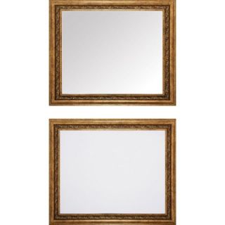 Propac Images Gold Beveled Mirror Set   Gold Mirror Series
