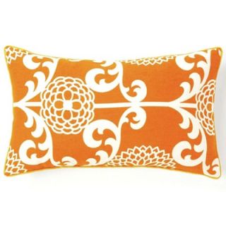 Jiti Pillows Floret Cotton Pillow in Orange   1220/FLO ORG