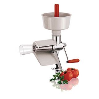 Paderno World Cuisine Manual Tomato Juicer in Stainless Steel
