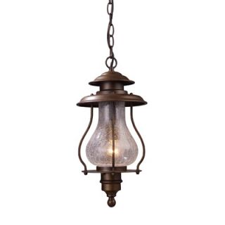 Landmark Lighting Wikshire Outdoor Hanging Lantern in Coffee Bronze