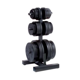 Body Solid Olympic Weight Tree with Bar Holders